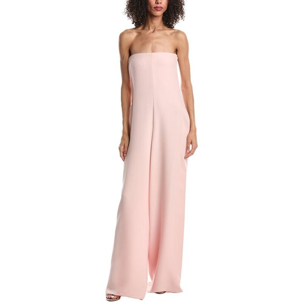 Valentino Womens  Silk Jumpsuit, Pink